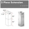 ZLINE 236 in. Chimney Extensions for 10 ft. to 12 ft. Ceilings 2PCEXTGL9i