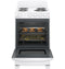 HOTPOINT RAS240DMWW Hotpoint® 24" Electric Free-Standing Front-Control Range