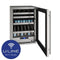 U-LINE UHBD524SG41A Hbd524 24" Dual-zone Beverage Center With Stainless Frame Finish and Right-hand Hinge Door Swing (115 V/60 Hz Volts /60 Hz Hz)