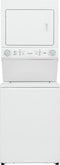 FRIGIDAIRE FLCE7523AW Frigidaire Electric Long Vent Stacked Laundry Center - 3.9 Cu. Ft Washer and 5.5 Cu. Ft. Dryer