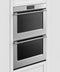 FISHER & PAYKEL OB30DPPTX1 Double Oven, 30", 8.2 cu ft, 17 Function, Self-cleaning