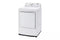 LG DLE7000W 7.3 cu. ft. Ultra Large Capacity Top Load Electric Dryer with Sensor Dry Technology