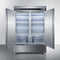 SUMMIT SCFF497 49 CU.FT. Commercial Reach-in All-freezer In Complete Stainless Steel