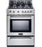 VERONA VEFSGG244NSS Stainless Steel 24" Gas Range