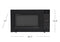 SHARP SMC1585BB 1.5 cu. ft. 900W Sharp Matte Black Carousel Convection Microwave Oven