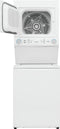 FRIGIDAIRE FLCE7523AW Frigidaire Electric Long Vent Stacked Laundry Center - 3.9 Cu. Ft Washer and 5.5 Cu. Ft. Dryer