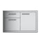 XO APPLIANCE XOG36COMBO 36in Single Roll Out Door and Drawer