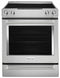 KITCHENAID KSEB900ESS 30-Inch 5-Element Electric Convection Slide-In Range with Baking Drawer - Stainless Steel