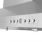 ZLINE KITCHEN AND BATH GL2ICRNBT42 ZLINE Island Mount Range Hood in Stainless Steel with Built-in CrownSound® Bluetooth Speakers (GL2iCRN-BT) [Size: 42 inch]