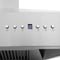 ZLINE 48 in. Professional Wall Mount Range Hood in Stainless Steel with Builtin CrownSound® Bluetooth Speakers 697CRNBT48