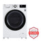 LG WM1455HWA 2.4 cu.ft. Smart wi-fi Enabled Compact Front Load Washer with Built-In Intelligence