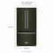 KITCHENAID KRFF305EBS 25 Cu. Ft. 36-Width Standard Depth French Door Refrigerator with Interior Dispense - Black Stainless Steel with PrintShield™ Finish