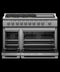 FISHER & PAYKEL RGV3485GDN Gas Range, 48", 5 Burners with Griddle