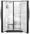 WHIRLPOOL WRS571CIHB 36-inch Wide Counter Depth Side-by-Side Refrigerator - 21 cu. ft.