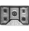 GE APPLIANCES PGP9030SLSS GE Profile™ 30" Built-In Tri-Ring Gas Cooktop with 5 Burners and Included Extra-Large Integrated Griddle