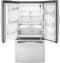 GE APPLIANCES GYE18JYLFS GE® ENERGY STAR® 17.5 Cu. Ft. Counter-Depth French-Door Refrigerator