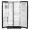 MAYTAG MSS25C4MGB 36-Inch Wide Side-by-Side Refrigerator with Exterior Ice and Water Dispenser - 25 Cu. Ft.