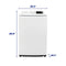 ELEMENT APPLIANCE ETW3725BW Element 3.7 cu. ft. Top Load Washer with Agitator - White