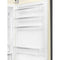 SMEG FAB38URCR 18 cu. ft. retro-style fridge, Cream, Right-hand hinge