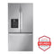 LG LRFXS3106S 31 cu. ft. Smart Standard-Depth MAX™ French Door Refrigerator with Dual Ice