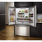 KITCHENAID KRFF305ESS 25 Cu. Ft. 36-Width Standard Depth French Door Refrigerator with Interior Dispense - Stainless Steel