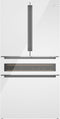 BOSCH B36CL81ENW 800 Series French Door Bottom Mount Refrigerator, Glass door 36" White