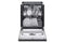 LG LDFC2423B Front Control Dishwasher with LoDecibel Operation and Dynamic Dry™