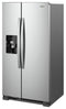 WHIRLPOOL WRS335SDHM 36-inch Wide Side-by-Side Refrigerator - 25 cu. ft.