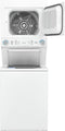 FRIGIDAIRE FLCG7522AW Frigidaire Gas Washer/Dryer Laundry Center - 3.9 Cu. Ft Washer and 5.5 Cu. Ft. Dryer