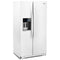 WHIRLPOOL WRS571CIHW 36-inch Wide Counter Depth Side-by-Side Refrigerator - 21 cu. ft.