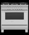 FISHER & PAYKEL OR36SCG4X1 Gas Range, 36", 5 Burners