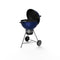 WEBER 14516001 Master-Touch Charcoal Grill 22" - Deep Ocean Blue