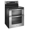 WHIRLPOOL WGE745C0FS 6.7 Cu. Ft. Electric Double Oven Range with True Convection