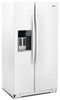 WHIRLPOOL WRS571CIHW 36-inch Wide Counter Depth Side-by-Side Refrigerator - 21 cu. ft.